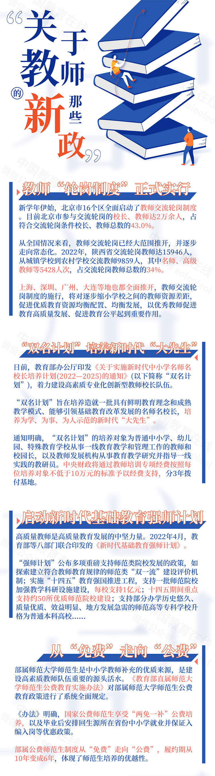 关于教师的那些数字和新政