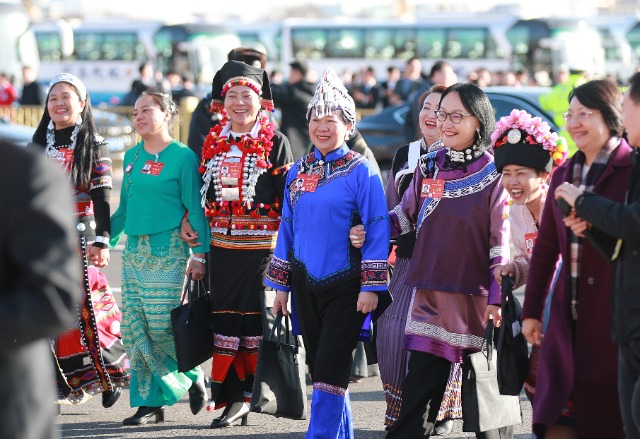 女代表风采