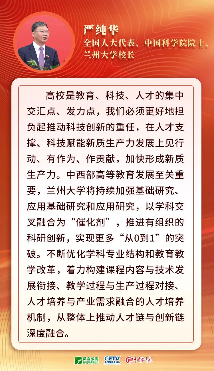 高校如何支撑新质生产力发展？5位大学书记、校长这样说