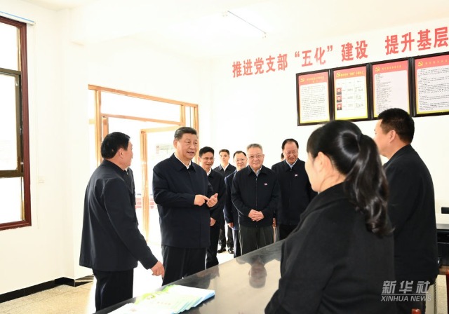 习近平在湖南常德市考察调研