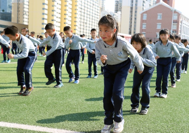 厦门这所学校每天三次体育锻炼课