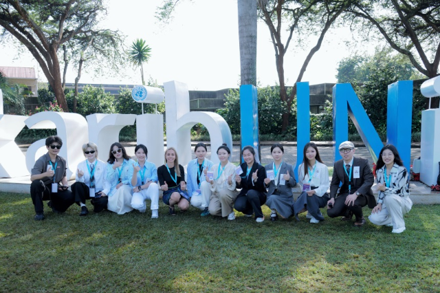 中国大学生代表在肯尼亚与联合国相关机构共话全球可持续发展
