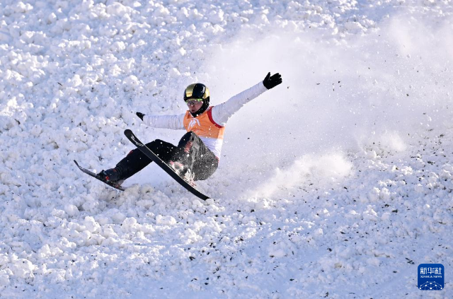 中国队获自由式滑雪空中技巧混合团体金牌